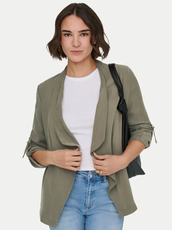 ONLY Marynarka Lalia 15367395 Khaki Regular Fit