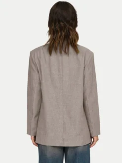 ONLY Marynarka Linda 15328158 Beżowy Oversize