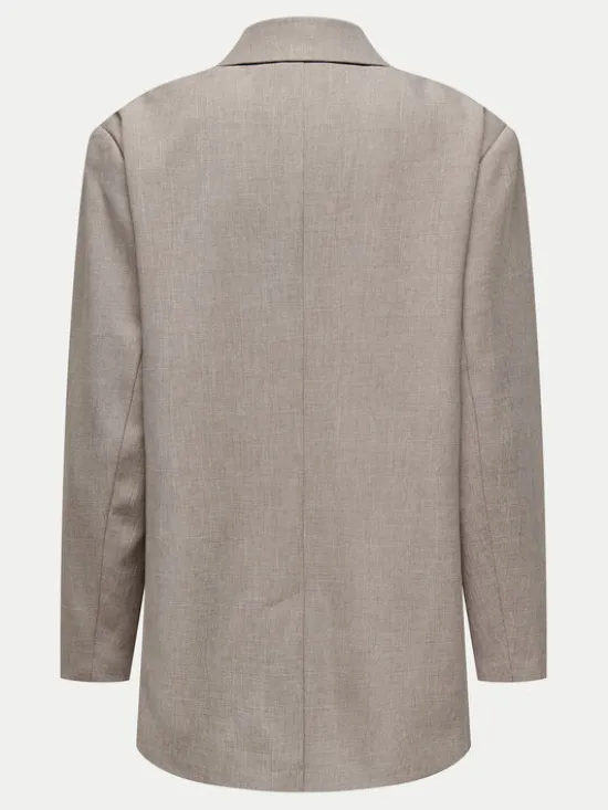 ONLY Marynarka Linda 15328158 Beżowy Oversize