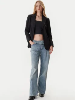 ONLY Marynarka Reina 15311367 Czarny Oversize