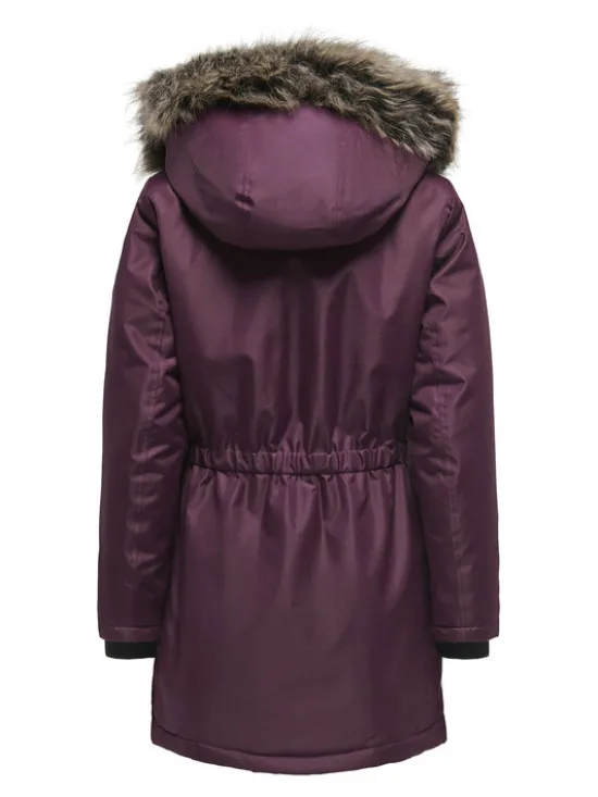 ONLY Parka Iris 15304625 Różowy Regular Fit