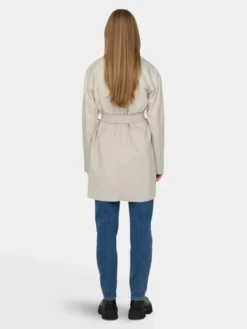 ONLY Płaszcz przejściowy Joline 15315660 Beżowy Regular Fit