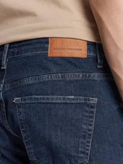 Only & Sons Jeansy Loom 22024514 Granatowy Slim Fit