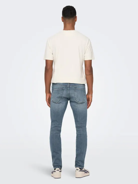 Only & Sons Jeansy Loom 22024064 Niebieski Slim Fit