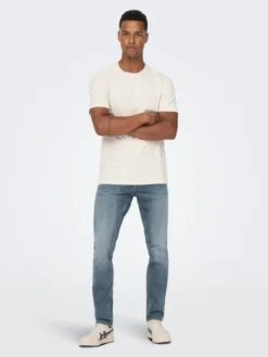Only & Sons Jeansy Loom 22024064 Niebieski Slim Fit