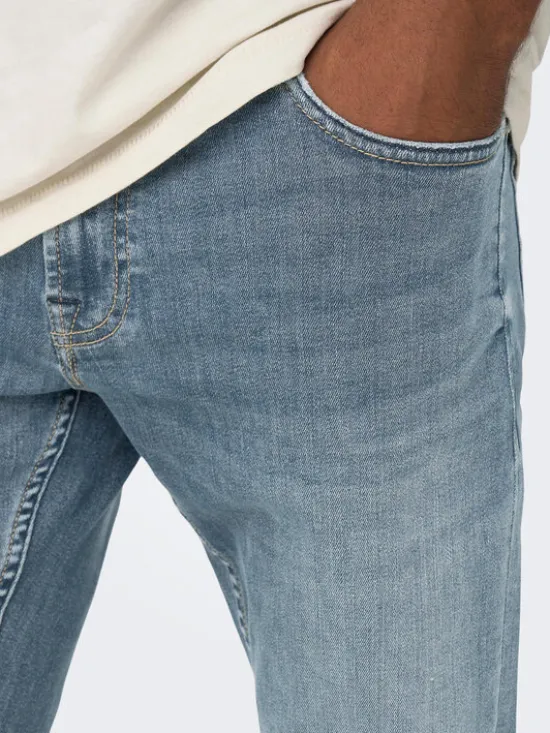 Only & Sons Jeansy Loom 22024064 Niebieski Slim Fit