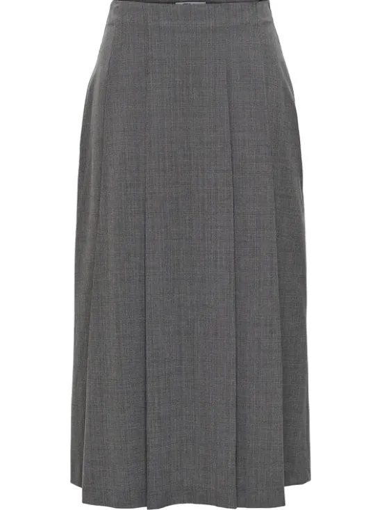 ONLY Spódnica maxi Lexie 15359282 Szary Regular Fit