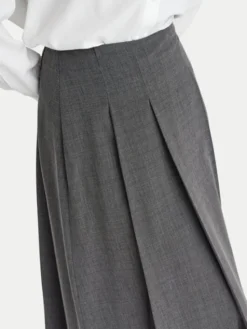 ONLY Spódnica maxi Lexie 15359282 Szary Regular Fit