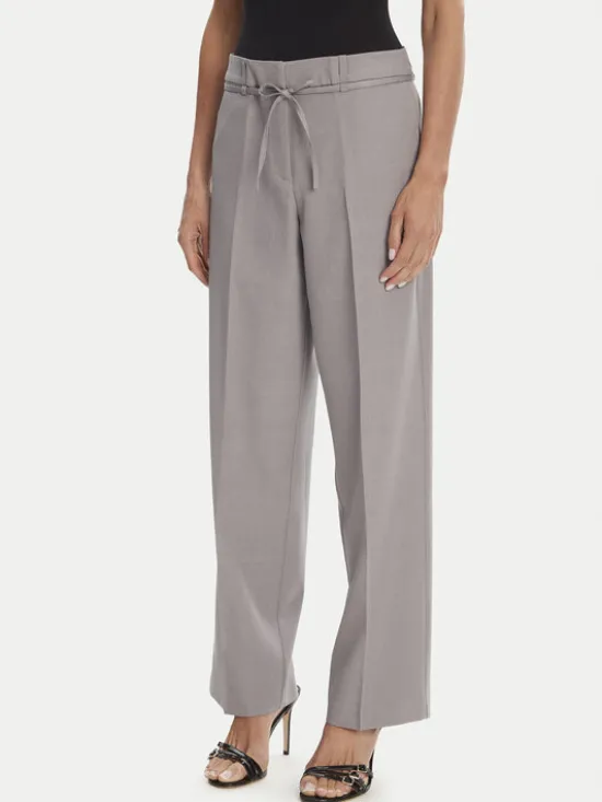 ONLY Spodnie materiałowe Marine 15338350 Szary Straight Fit