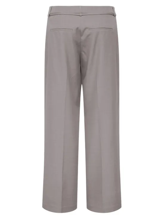 ONLY Spodnie materiałowe Marine 15338350 Szary Straight Fit