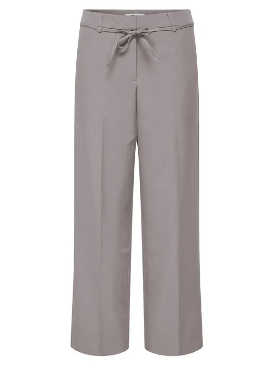 ONLY Spodnie materiałowe Marine 15338350 Szary Straight Fit