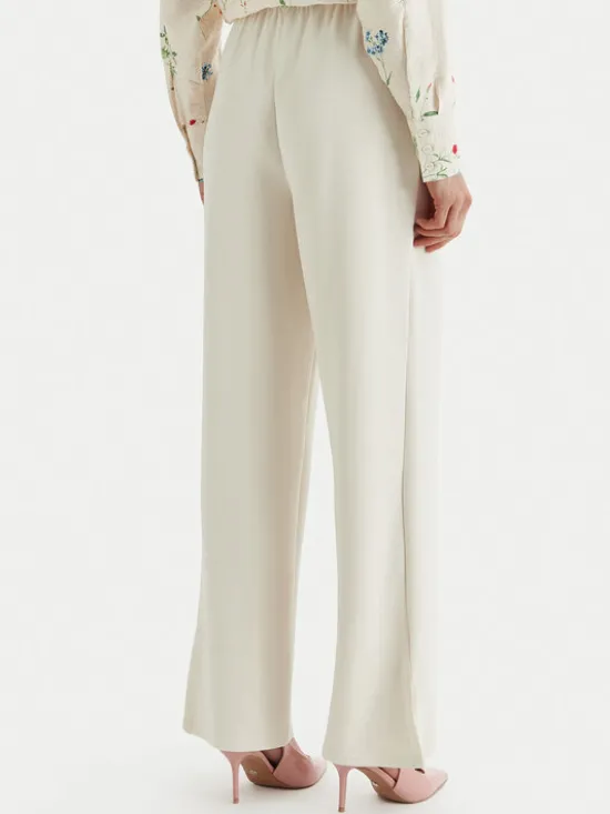 ONLY Spodnie materiałowe Maya 15369156 Beżowy Loose Fit
