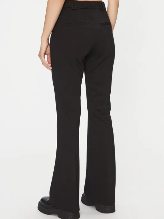 ONLY Spodnie materiałowe Peach 15298660 Czarny Flared Fit