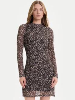 ONLY Sukienka codzienna Erica 15355845 Beżowy Regular Fit