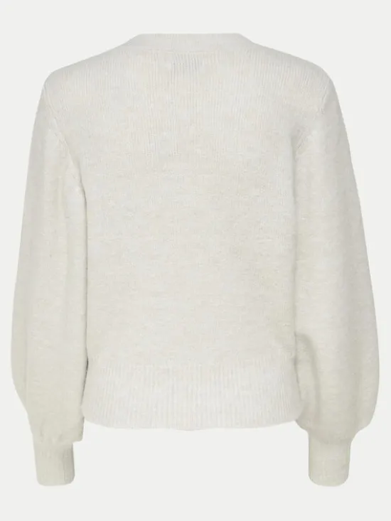 ONLY Sweter Elsa 15210667 Beżowy Regular Fit