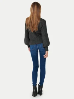 ONLY Sweter Elsa 15210667 Szary Regular Fit