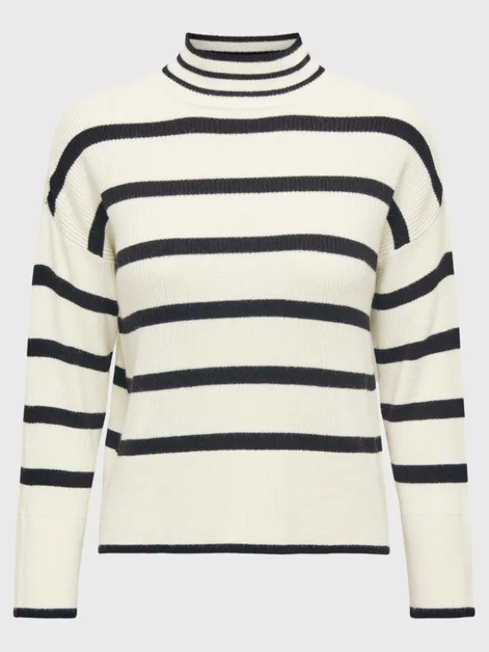 ONLY Sweter Fibi 15259096 Beżowy Regular Fit