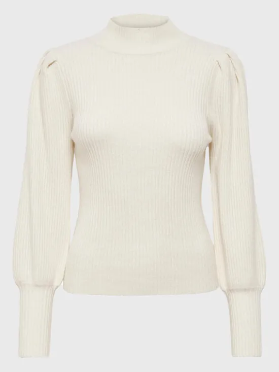 ONLY Sweter Katia 15232494 Beżowy Regular Fit