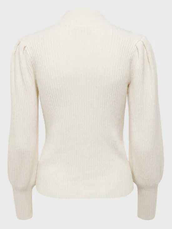 ONLY Sweter Katia 15232494 Beżowy Regular Fit