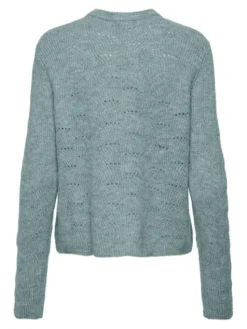 ONLY Sweter 15234745 Zielony Regular Fit