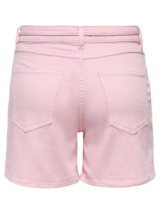 ONLY Szorty jeansowe Gianna 15370663 Różowy Regular Fit