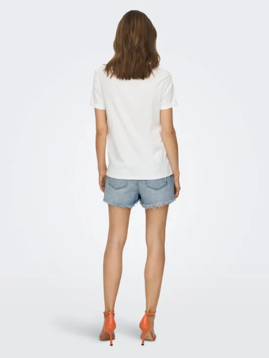 ONLY Szorty jeansowe Pacy 15256232 Niebieski Regular Fit
