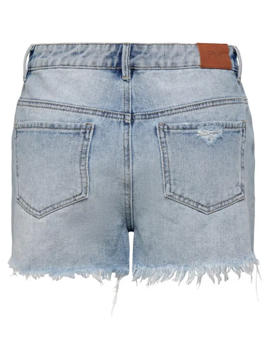 ONLY Szorty jeansowe Pacy 15256232 Niebieski Regular Fit