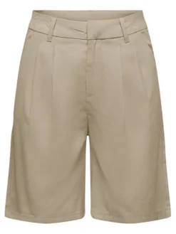 ONLY Szorty materiałowe Aris 15364121 Beżowy Regular Fit