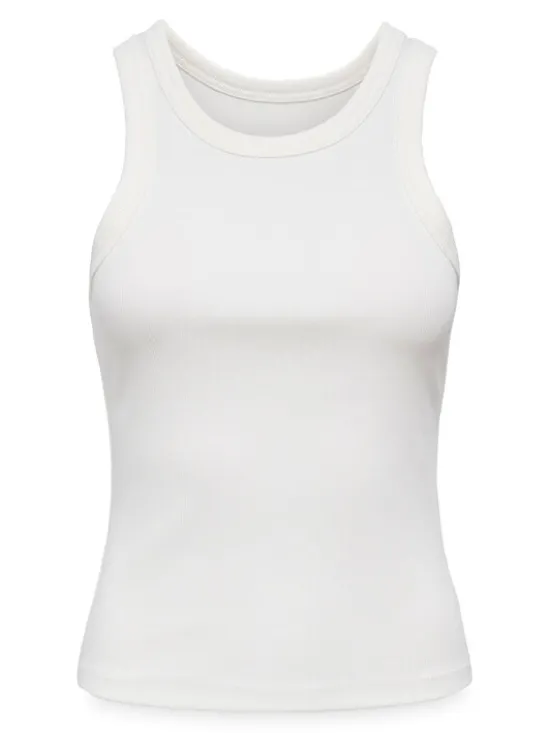 ONLY Top Val 2-Way 15371705 Biały Slim Fit