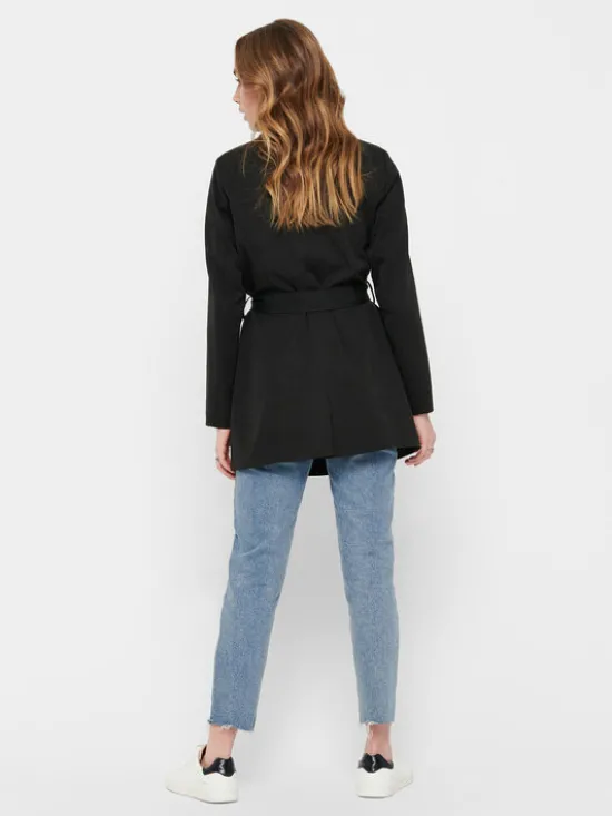 ONLY Trencz 15191821 Czarny Regular Fit