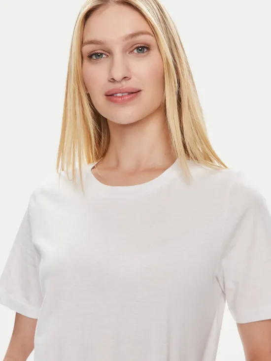 ONLY T-Shirt 15270390 Biały Regular Fit