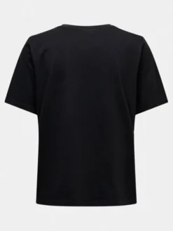 ONLY T-Shirt 15270390 Czarny Regular Fit