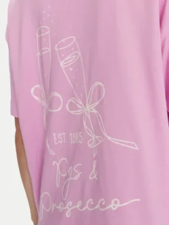 ONLY T-Shirt Vivvi 15346761 Różowy Regular Fit