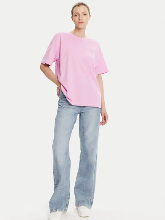 ONLY T-Shirt Vivvi 15346761 Różowy Regular Fit