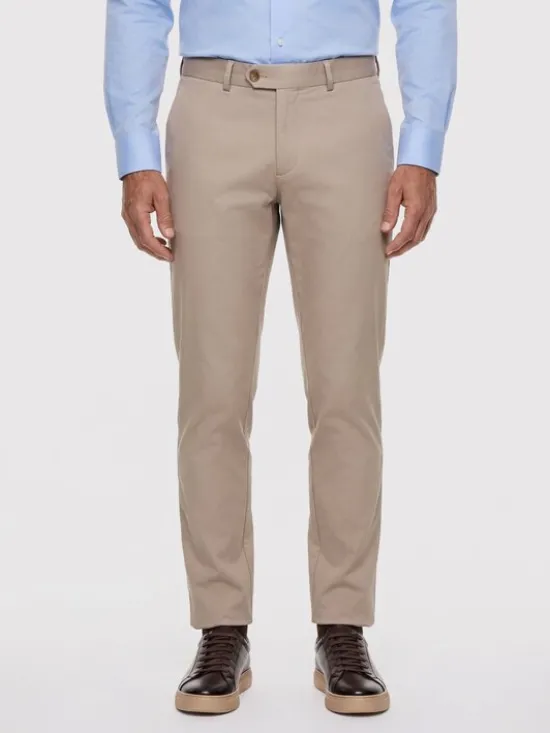 Pako Lorente Chinosy P26WF-WX-003 Beżowy Regular Fit