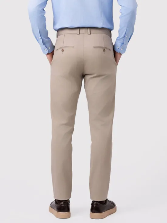Pako Lorente Chinosy P26WF-WX-003 Beżowy Regular Fit