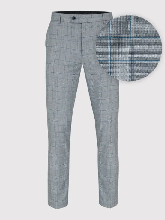 Pako Lorente Garnitur P23SF-4G-025 Szary Slim Fit