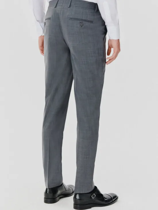 Pako Lorente Garnitur P24WP-4G-007 Szary Super Slim Fit