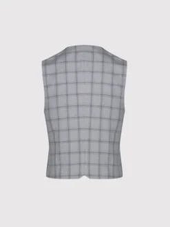Pako Lorente Kamizelka garniturowa P26SF-8X-014 Szary Slim Fit