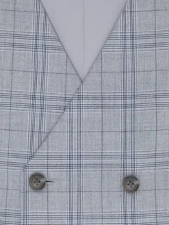 Pako Lorente Kamizelka garniturowa P25WF-8X-001 Szary Slim Fit
