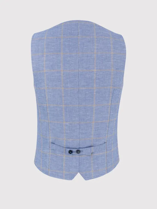 Pako Lorente Kamizelka P24SF-8X-004 Niebieski Slim Fit