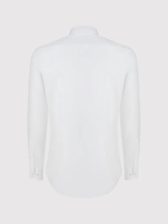Pako Lorente Koszula P25SF-1X-052 Biały Slim Fit