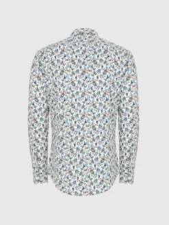Pako Lorente Koszula P25WN-1X-036 Biały Slim Fit