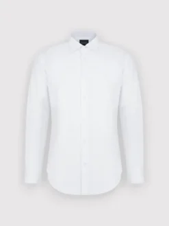 Pako Lorente Koszula P25WN-1X-059 Biały Slim Fit