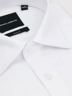 Pako Lorente Koszula P25WN-1X-059 Biały Slim Fit