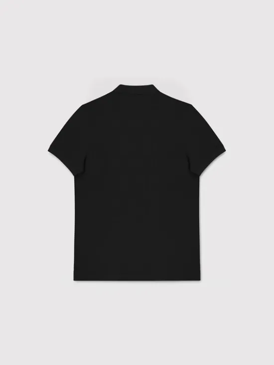 Pako Lorente Polo P26SN-TX-004 Czarny Classic Fit