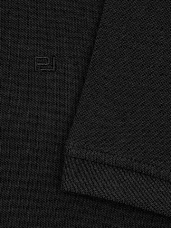 Pako Lorente Polo P26SN-TX-004 Czarny Classic Fit