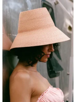 Paris+Hendzel Kapelusz Pink Bucket Hat (grade 4/5) Różowy