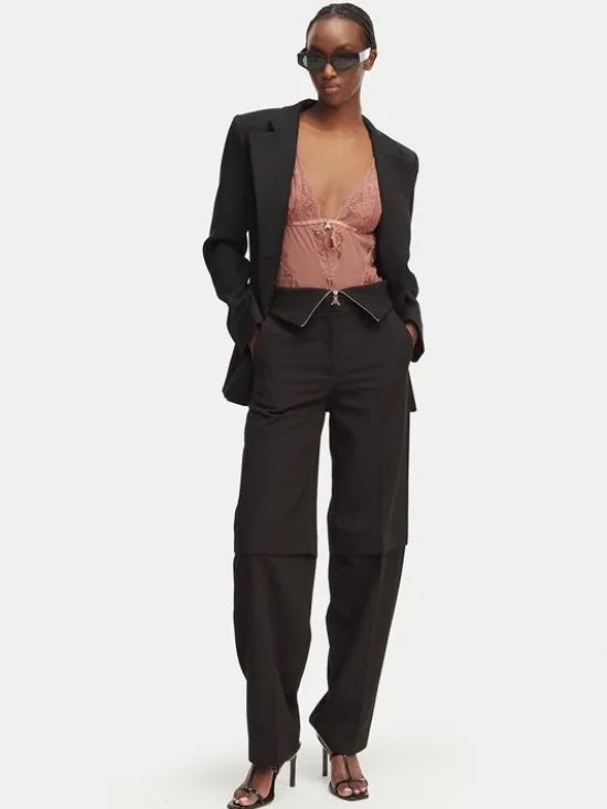 Patrizia Pepe Body 2I0143/A602-B885 Brązowy