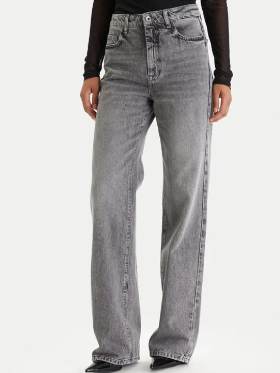 Patrizia Pepe Jeansy 8P0487/D1WZN-S757 Szary Regular Fit